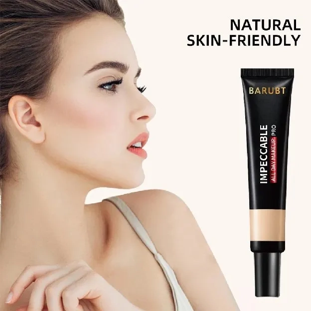 BPOM BARUBT Foundation Concealer  Nourish The Skin Full Coverage Makeup liquid Foundation anti kerin