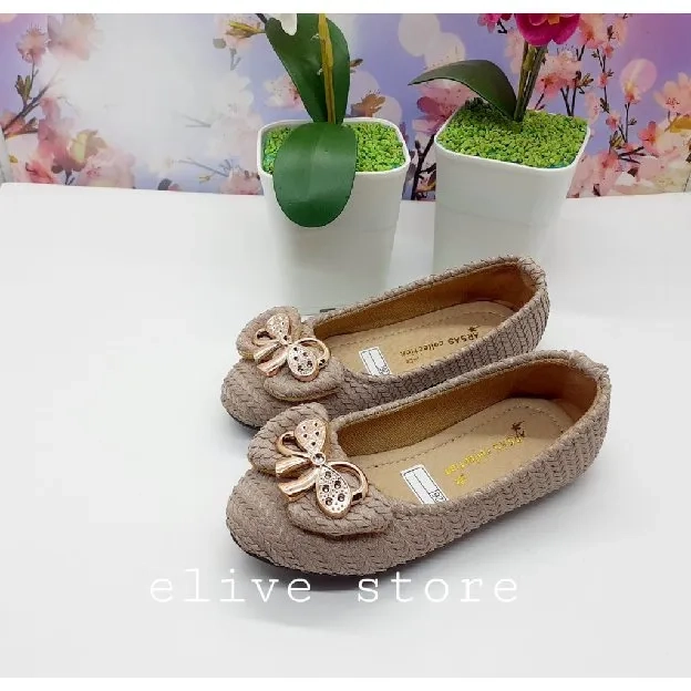 BisaCOD - Flat Shoes Balet Anak Usia 3-9 Tahun - dmn