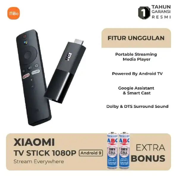 Xiaomi Mi TV Stick Android Full HD 1080P Original