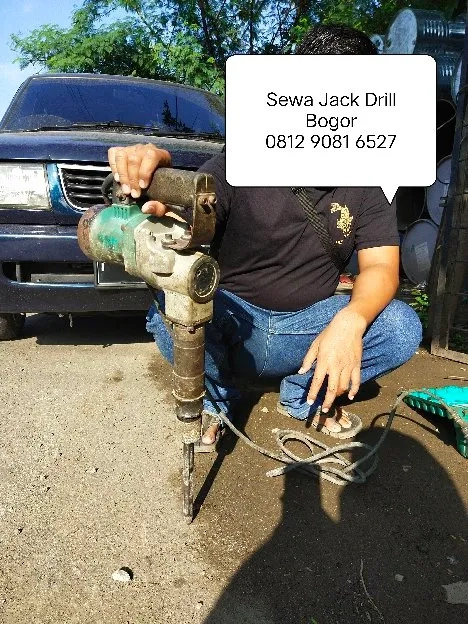 Sewa Jack Hammer Penghancur Beton Lantai Tangga Aspal Dinding Bojong Gede