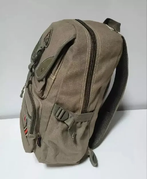 Promo Tas Ransel Laptop Kanvas Impor + Rain Cover