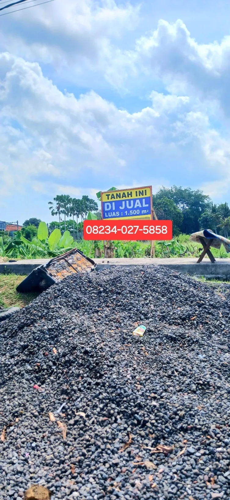 Dijual tanah 1500 m2 di Mengwi Badung Bali