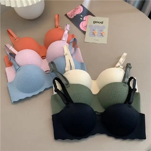 BRA SEAMLESS PUSH UP 909-908 SIZE 34-38 TERDAPAT 3 KAIT WARNA RANDOM PAKAIAN DALAM WANITA