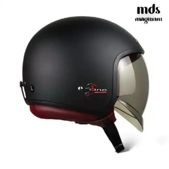 Helm Mds Magnum Model Bogo Terbaru Kaca Hitam SNI