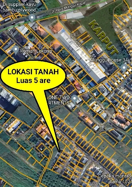 Dijual 5 are, Jl. Raya Munggu Kapal GRAND SRIKANDI MANSION Cepaka Kediri