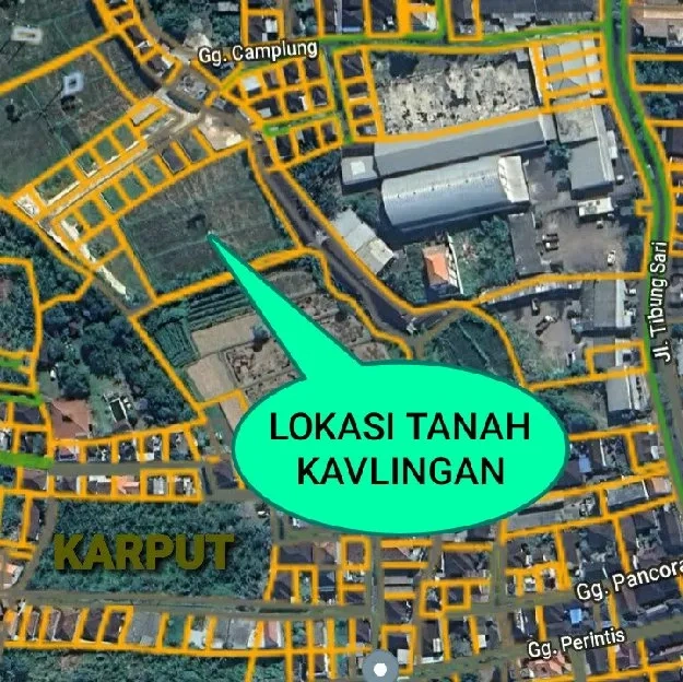 Dijual 1 - 2 are, Jl. Tibung Sari Kebo Iwa Utara Dalung Kuta Utara