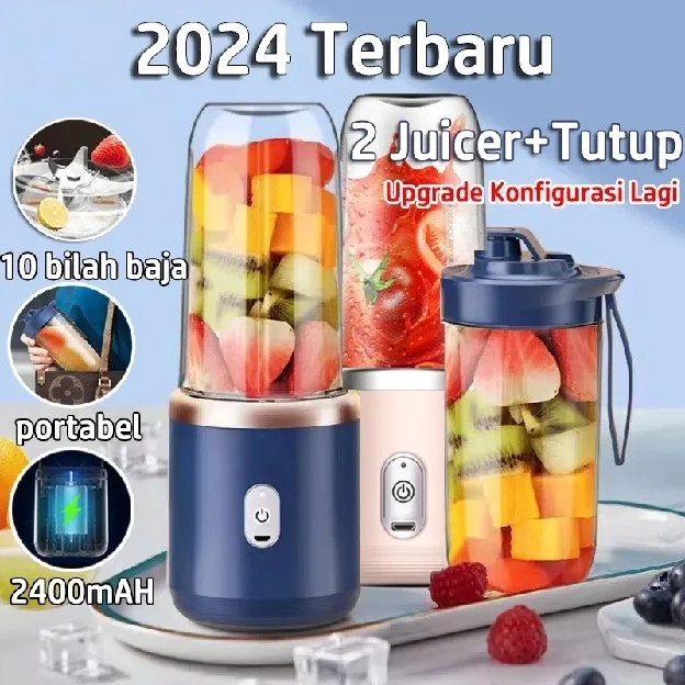 Blender Portable Mini Juice Blender Juicer Portable Usb Rechargeable Ice Crusher