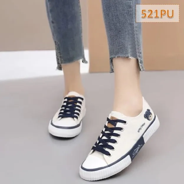 Sepatu Sneaker Wanita Whybear Tali - dmn