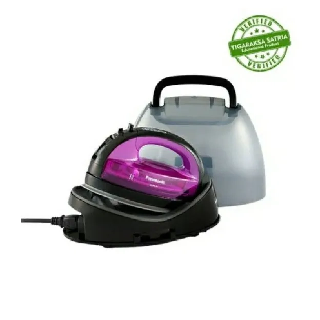 Setrika Uap Panasonic Tanpa Kabel NI-WL41 VSR dan New Produk NI-WL31 900 Watt Cordless Steam Iron