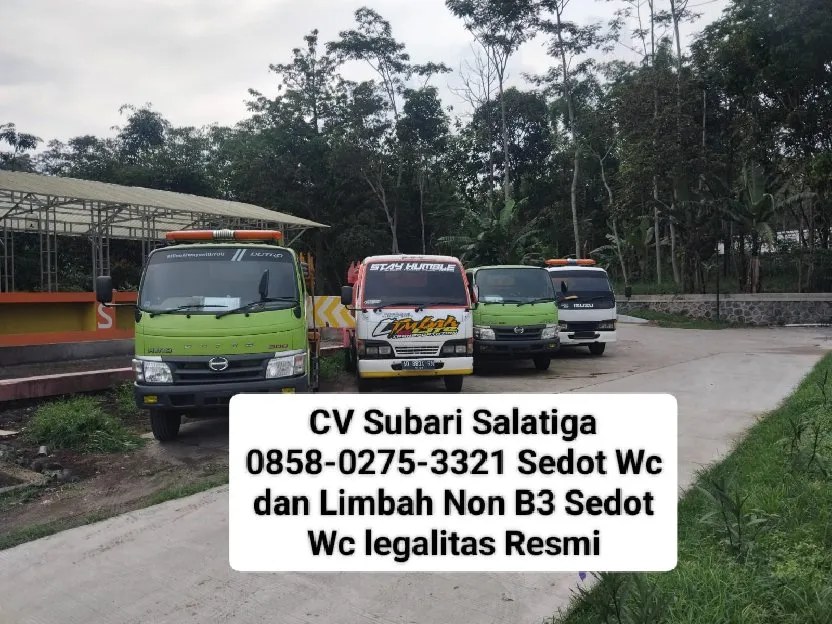 Sedot Wc Salatiga 0858-0275-3321 CV Subari