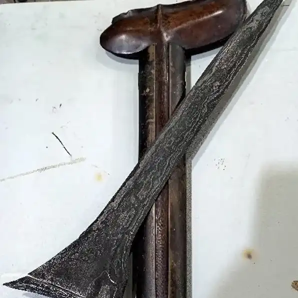 keris tilam Upih sepuh pamor Wengkon isen Gonjo maskumambang