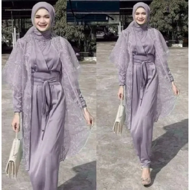 TERMURAH (ADA JUMBO) | GAMIS LUCIANNA UKURAN M, L, XL, XXL BAHAN MAXMARA VELVET GAMIS CARDI TILE GAM