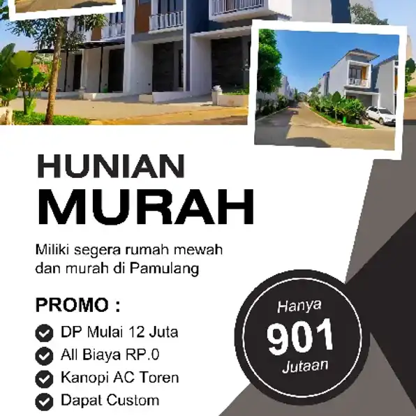 Rumah murah dan siap huni