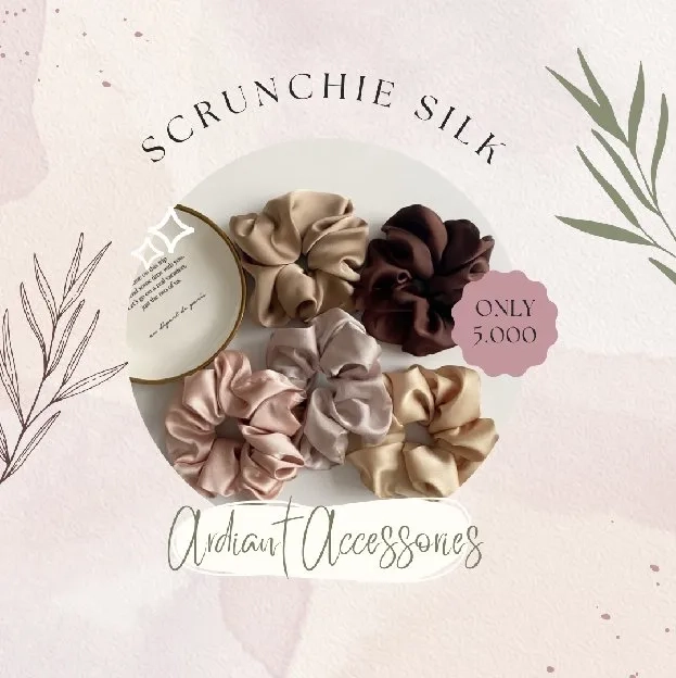 scrunchie ikat rambut