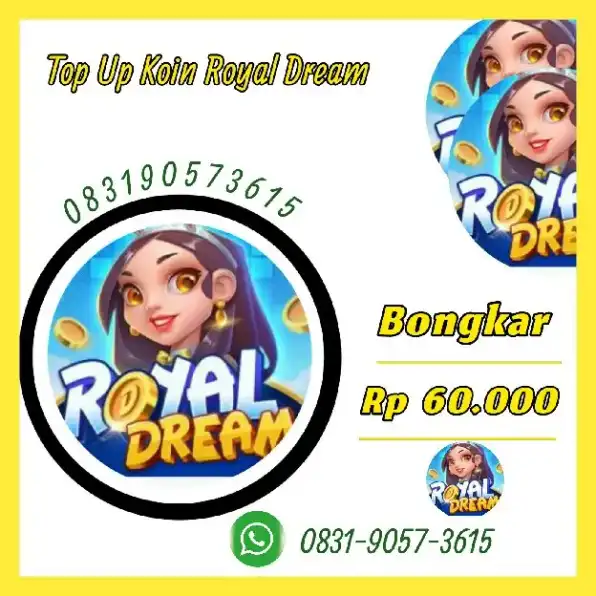 Terima Jual Beli Chip Royal Dream wa.me/6283190573615