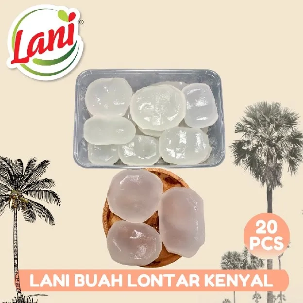 Buah Lontar Muda Premium Segar Siap Konsumsi