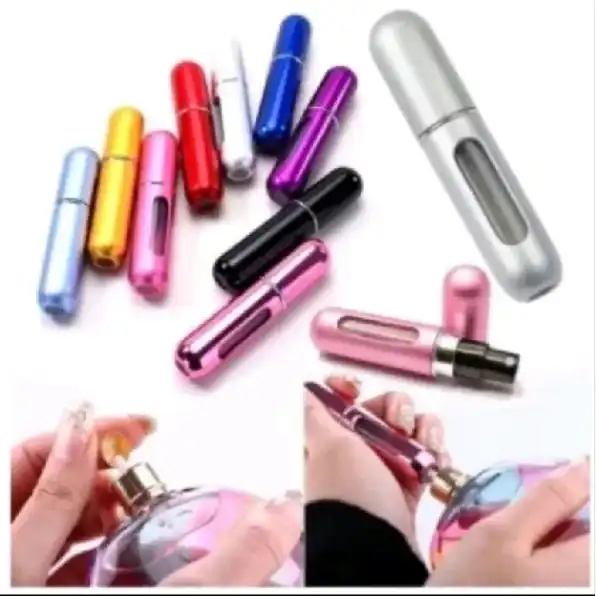 Botol Parfum Isi Ulang / Botol Parfum Travel Refillable Atomizer Spray 5ml / Botol Parfum Kosong / B