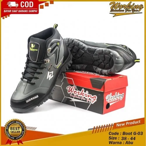 Sepatu Hiking Pria Original Working G-03 Impor - dlf