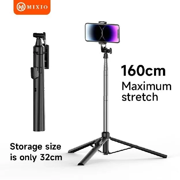 Tongsis Bluetooth Selfie Stick Tripod