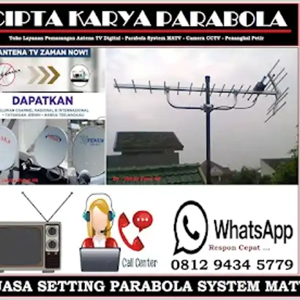 Toko Pasang Baru Antena TV Digital Area Jatiasih Kota Bekasi [] Service Antena TV Bekasi