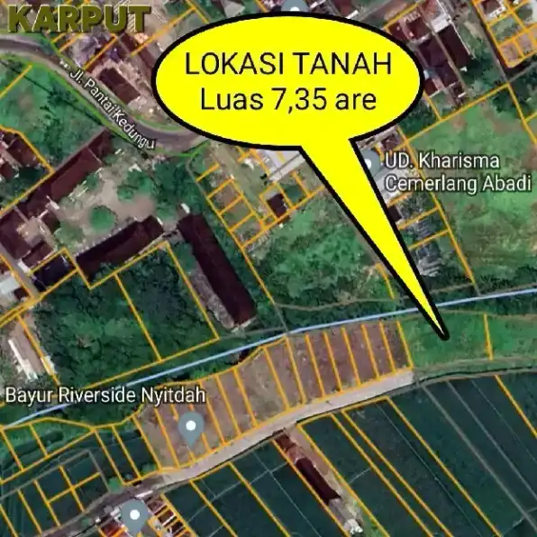 Dijual 7,35 are, Jl. Dedela Nata Pantai Kedungu Nyitdah Kediri Tabanan