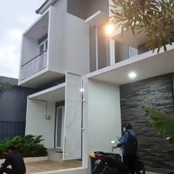 Rumah Milenials Modern Minimalist 800jt Gratis AC & Canopy