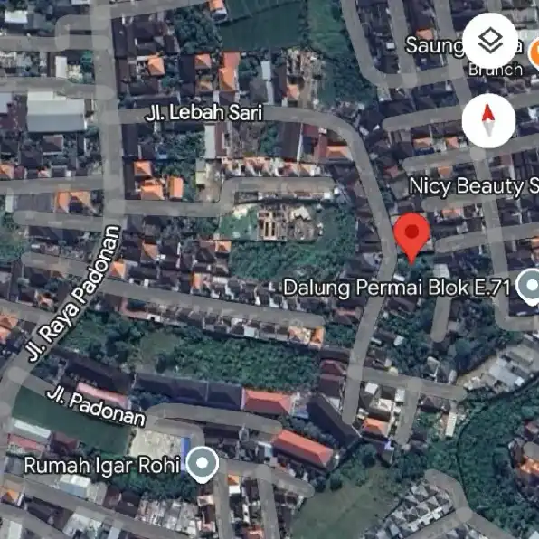 Dijual 1,8 are, Jl. Lebah Sari Raya Padonan Tibubeneng Dalung Kuta Utara