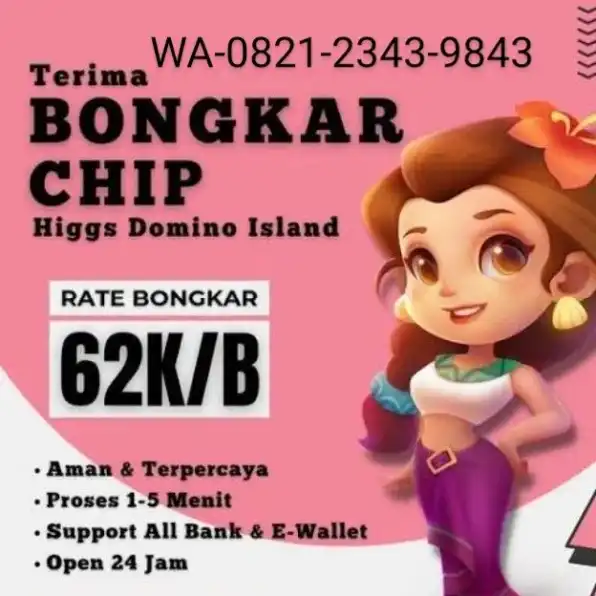 BONGKAR CHIP  ISLAND HIGGS TERPERCAYA