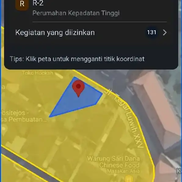 Dijual 1,5 are, Jl. Taman Tirta Perumahan Dalung Permai Kuta Utara