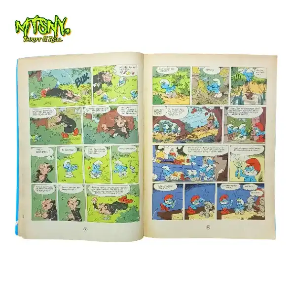 Komik Lebar Eropa Kisah Smurf AeroSmurf Aya Media Pustaka 1991