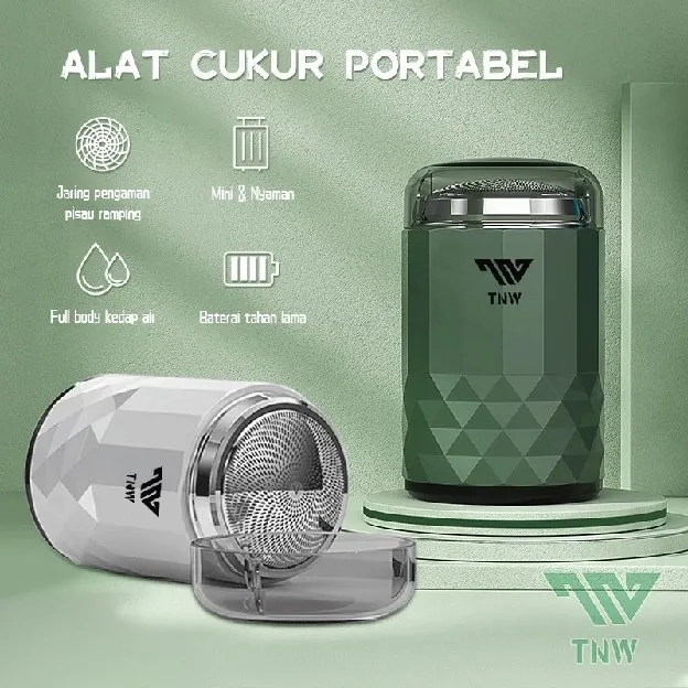 Alat Cukur Elektrik Mini Razor Portabel Shaver Electric Pencukur Kumis Jenggot Waterproof