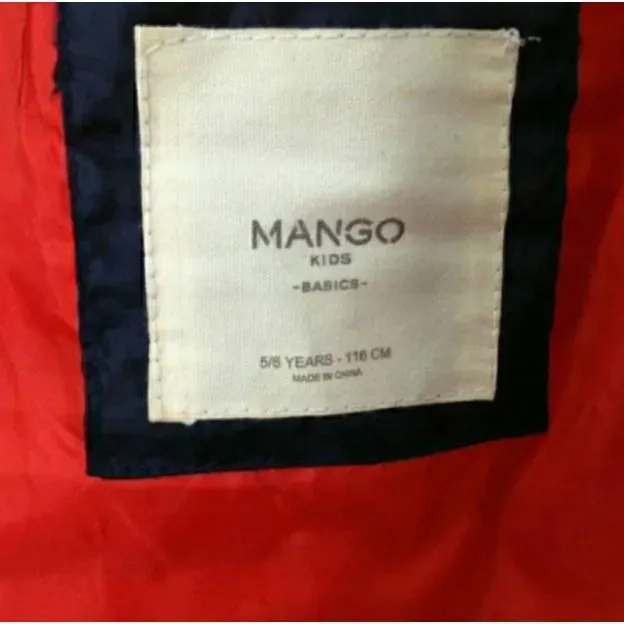 Mango Original Kid Jacket / Jaket Anak 001