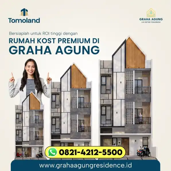 Jual Rumah Kost Malang Dekat Kampus UB UIN dan UMM di Pusat Kota