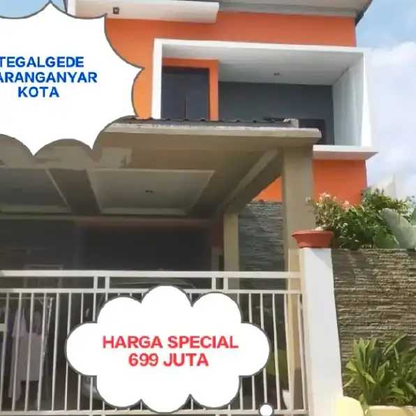 RUMAH 260M2 DUA LANTAI DI TEGALGEDE KARANGANYAR KOTA 