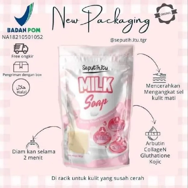 Sabun Seputih Itu Milk Soap