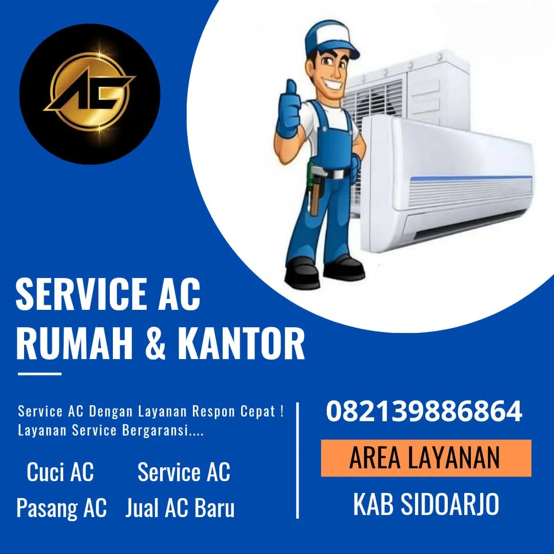Masalah AC ? Kami Solusinya ! Service AC Terbaik Sidoarjo