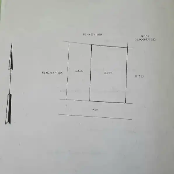 Tanah 6,05 are, Jl. Ciung Wanara Sumerta Klod Renon Denpasar