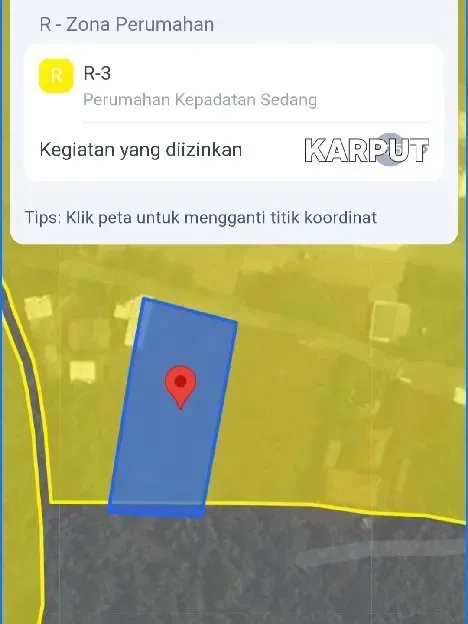 Dijual 21,3 are, Jl. Perum Puri Gading GWK Jimbaran Kuta Selatan