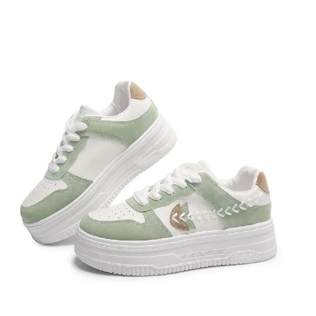 Sepatu Sneakers Wanita Kasual Fashion Korean Shoes