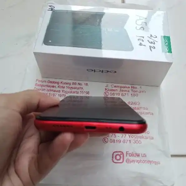 DIJUAL OPPO A5S 2/32 LENGKAP