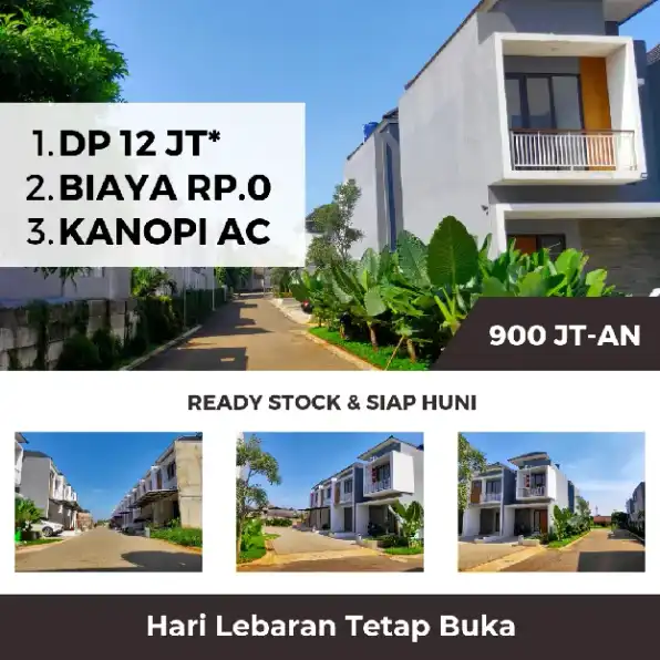 rumah 2 lantai dan murah di pamulang