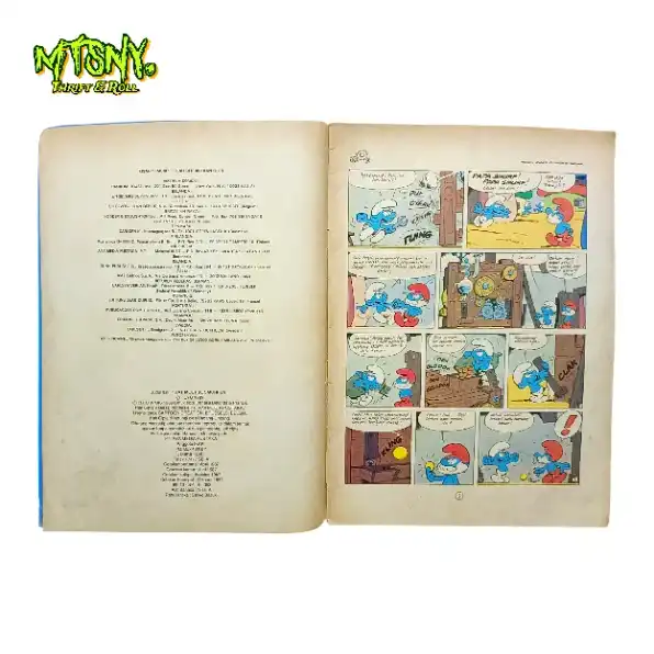 Komik Lebar Eropa Semua Harus Di Smurf Aya Media Pustaka 1989