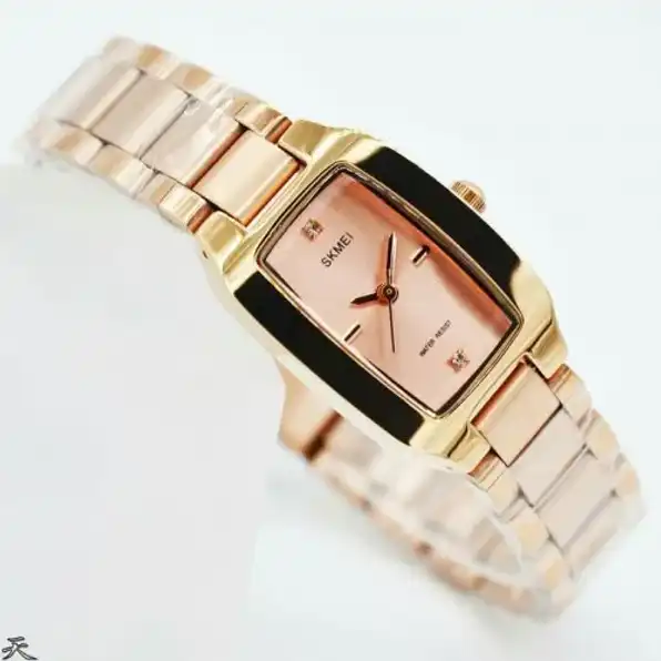 Jam Tangan Wanita SKMEI 1400 Analog Original Stainless Steel - dlf