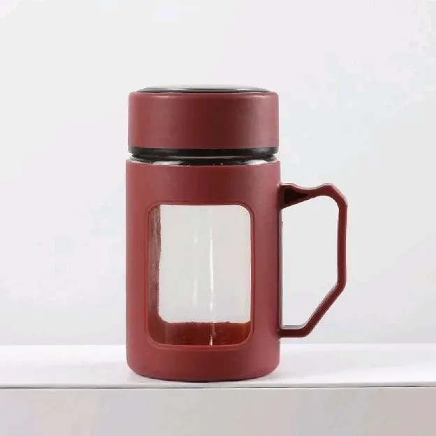 MUG GELAS CANTIK GLOSSY KACA UKURAN 500 ML