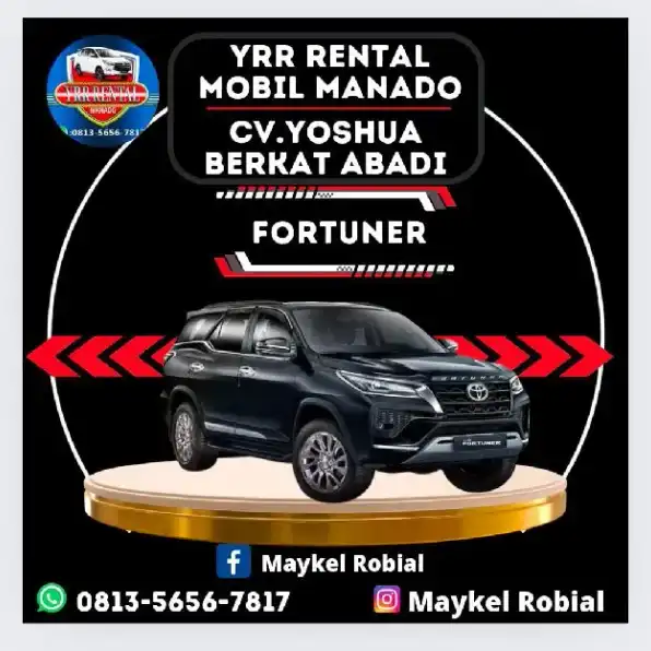 Jasa Rental mobil Kota Manado 0813-5656-7817