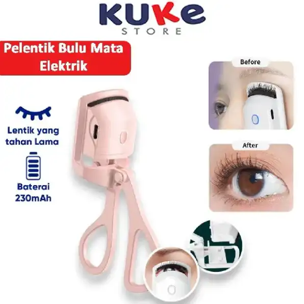 Penjepit Bulu Mata Elektrik Electric Eyelash Curler EC1 Big Eye Curling Long-lasting hold