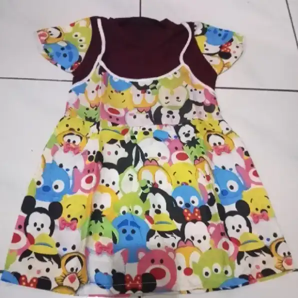 Dress Anak usia 2-3 Tahun Siap Kirim