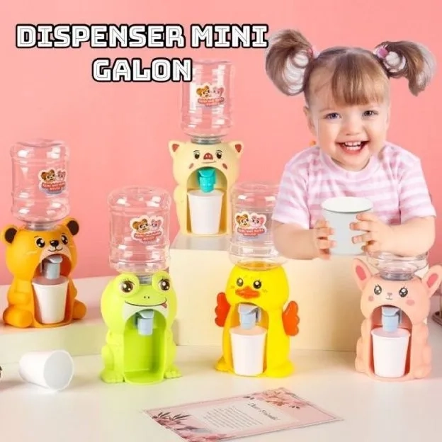 Dispenser Ari Mini Galon Portable Anak Air Minum Karakter