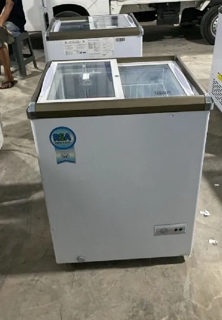 Cuci gudang NEW RSA Sliding Flat Freezer XS-110 Garansi