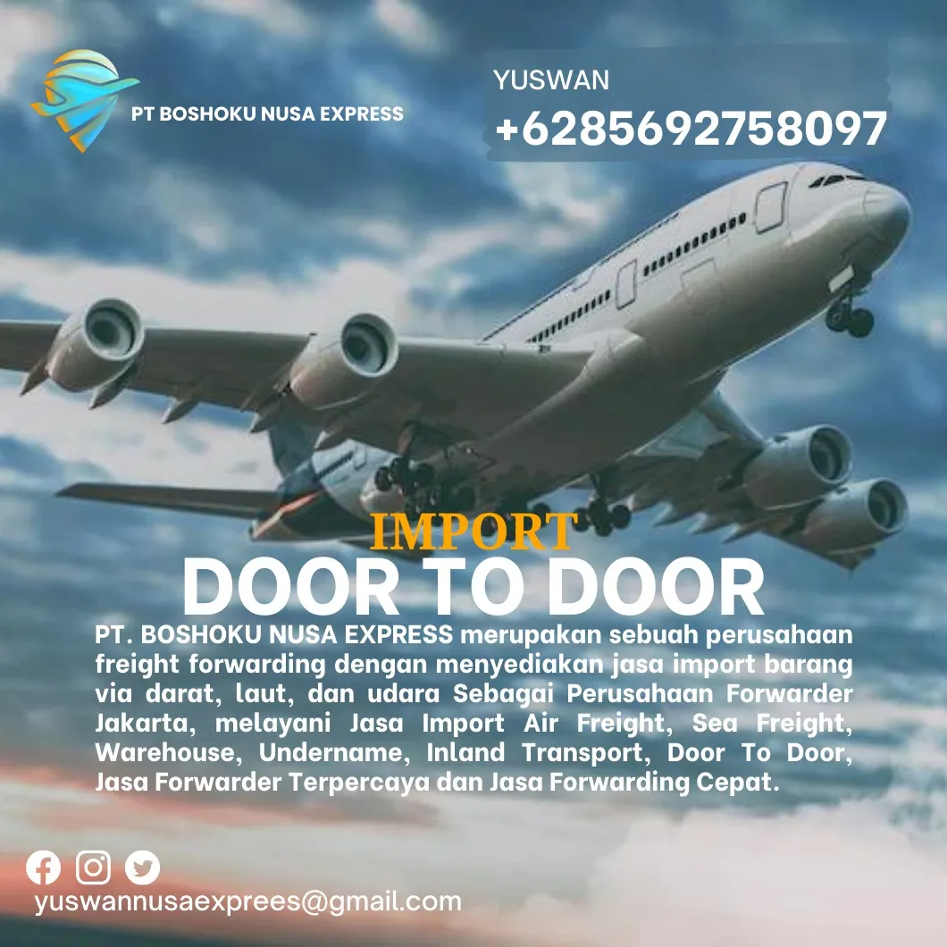 JASA IMPORT BARANG DOOR TO DOOR MALAYSIA TO INDONESIA